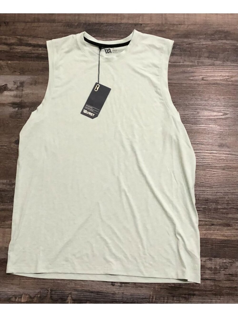 VRST Mens Medium Light Green Icon Tank Top Shirt New with Tags